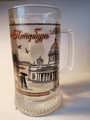 кружка пиво 0,33 с видами СПб