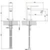 Gessi Rettangolo Смеситель для раковины на 1 отверстие, без донного клапана, цвет: хром 20002#031