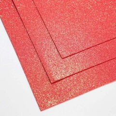 Фоамиран мерцающий. Малиновое суфле. Толщина 1,5мм. Лист 60х70см.