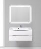 BelBagno BB1000/450-LV-MR-FT Раковина из литьевого мрамора, 1000x450x142, BB1000/450-LV-MR-FT