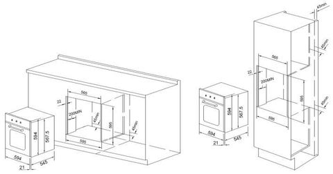 Духовой шкаф Graude BE 60.3 W