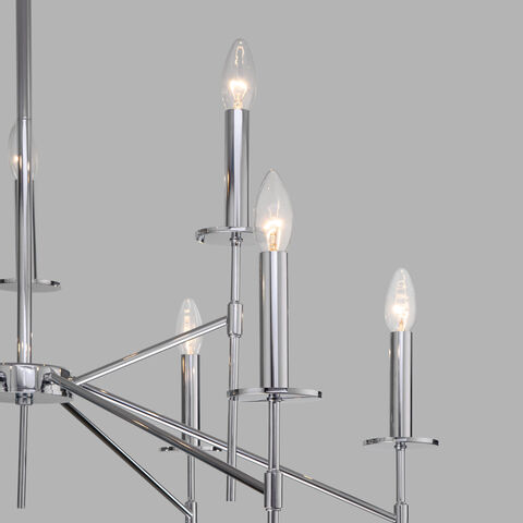 Потолочный светильник Eurosvet Anders 60142/9 хром