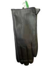 Перчатки. Женские. Материал верха: Как кожа. Подклад: Плюш-флис. 10 шт в упаковке.