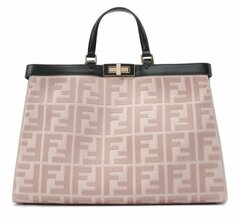 Сумка Fendi Peekaboo X-tote светло-розовый