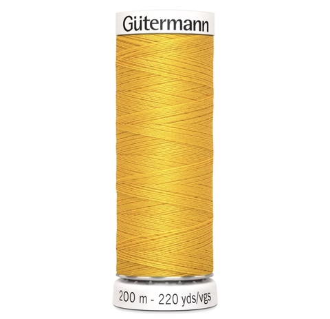 Нить Sew-All 200 м, Gutermann, 106 т.желтый