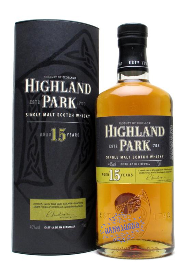 Single highland. Highland Park Single Malt Scotch Whisky. Highland Single Malt Whisky 15 years 0.7. Highland Park 15 виски. Виски Highland Park 40% 0.7 12лет п/y.