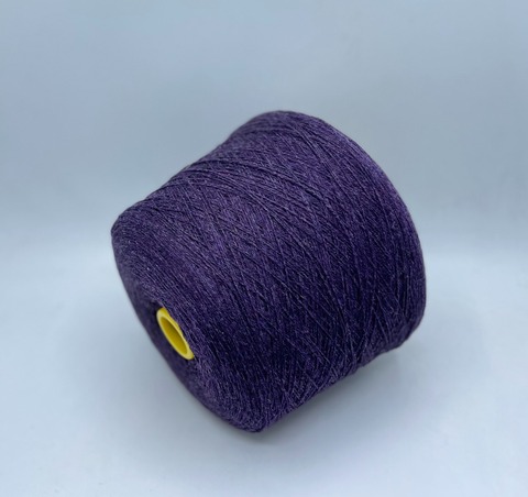 Бобинная пряжа (пр.Италия),art-Lambswool 2/17 850м/100гр, 100% Меринос, цвет-Ежевика(775/430). арт-32745