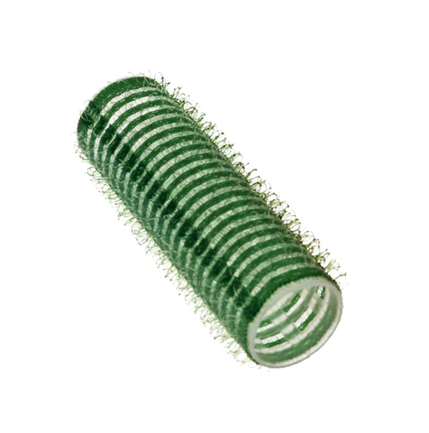 Бигуди-липучки зеленые 21 мм, Sibel, 12 шт