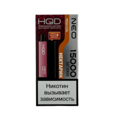 Одноразовая электронная сигарета HQD Neo 15000 - Нектарин (15000 затяжек)