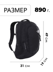 Рюкзак North Face Connector Black - 2