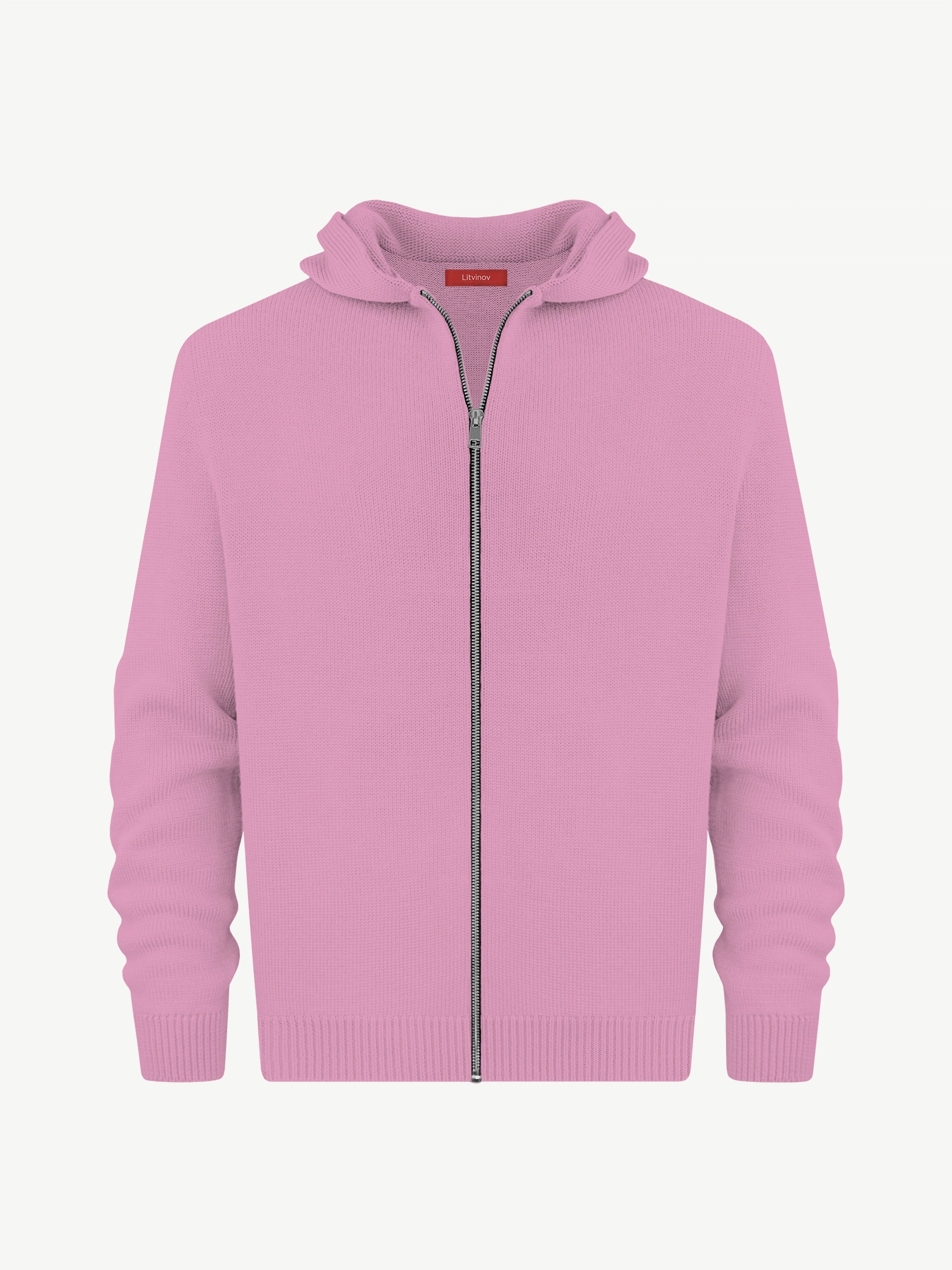 Толстовка на замке из экохлопка