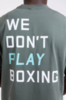 Футболка Boxraw We Don`t Play Boxing Зеленый