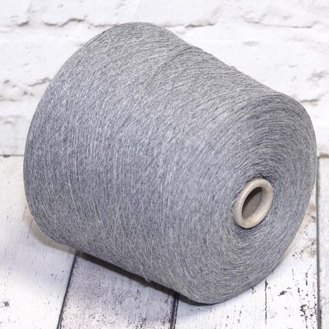 Меринос с кашемиром (50%) LORO PIANA LEGEND 1350 серый меланж