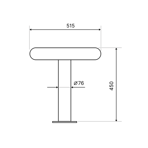 О-2 Металлический отбойник АртСистемы