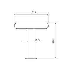 О-2 Металлический отбойник АртСистемы