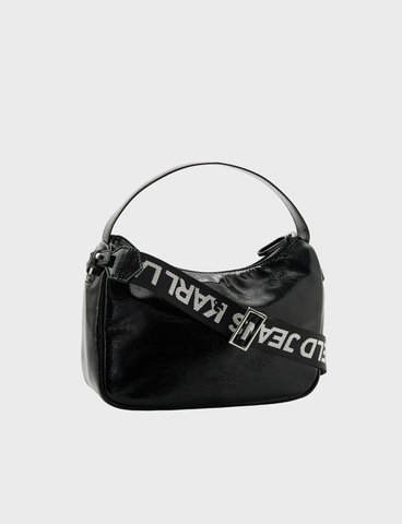 Сумка KARL LAGERFELD JEANS Box Logo Mini Hobo Glossy