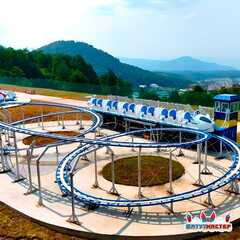 Детская американская горка «Небесная Орбита», 6 кабин 21 место, 26×17,2×2,9 м
