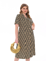 4536 Халат на пуговицах