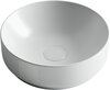 Ceramica Nova Element CN6006 Умывальник чаша накладная круглая, 35.5x35.5, цвет: белый