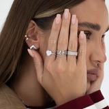 Серьги-гвоздики Риф