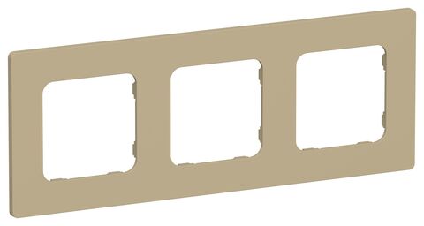 FLITE Рамка 3-мест. РУ-3-К-ФлХ хак. IEK