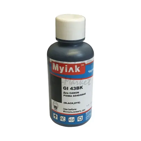 Чернила MyInk GI-43 Bk черные для Canon Pixma G540/G640