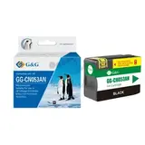 Совместимый картридж G&G GG-CN053AN (932XL / CN053AN) для HP Officejet 6100, 6600, 6700, 7510, 7612, 7110, 7610, 1000 стр., черный