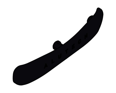 ALUTECH Крышка для комплекта ручек RLG004-02P (RAL 9005), RLG004.226.18