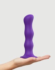 Фиолетовая насадка Strap-On-Me Dildo Geisha Balls size XL - 