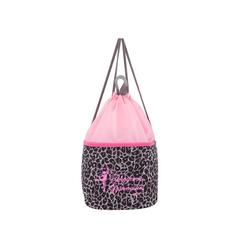 леопард коричневый-розовый