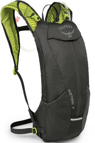 Картинка рюкзак велосипедный Osprey Katari 7 Lime Stone - 1
