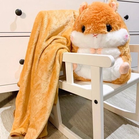 Хомяк 3-в-1 светло коричневый