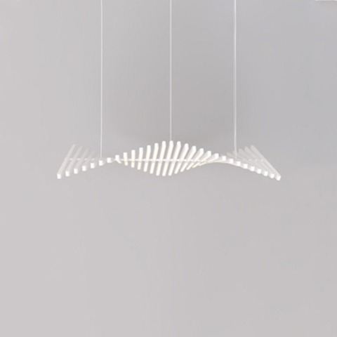 Люстра Rhythm Horizontal White L130