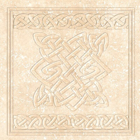 Exagres Stone Dec.Cuadro Cream 33x33