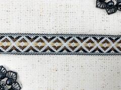 Тесьма жаккард, ш. 2,5 см