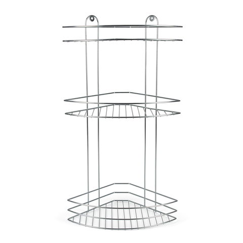 Полка для ванной 3-х ярусная угловая