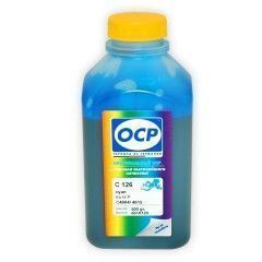 Чернила OCP C126 Cyan для картриджей HP 18, HP 88, 500 мл