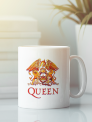 Кружка с изображением Фредди Меркьюри, Queen (Freddie Mercury) белая 004