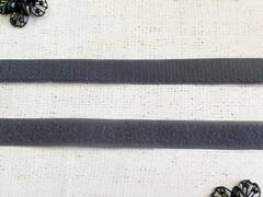 Велкро/липучка комплект, ш. 2 см, серый