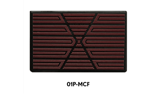 Подпятник 01 Резина-пластик (прямоугольные)