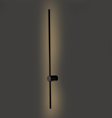 Бра Minimal Line M Black H100