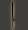Бра Minimal Line M Black H100