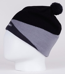 Лыжная шапка Nordski Line Black/Grey