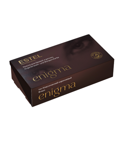 Enigma Краска для бровей и ресниц Тон Классический коричневый