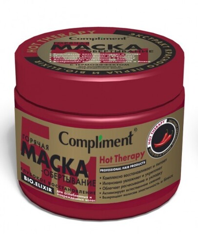 Maska \ Маска \ Mask Compliment HOT THERAPY Горячая маска-обертывание
