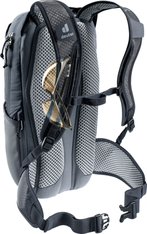 Картинка рюкзак велосипедный Deuter Race 8 Black - 7