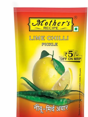 Пикули зеленый перец и лайм Mothers Recipe, 200 г