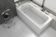 Ванна акриловая прямоугольная. Kolpa San STRING 170x75,BASIS в комплекте с каркасом