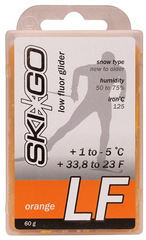 Парафин SkiGo LF Orange, +1/-5, 60 г