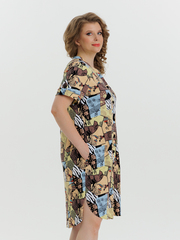 4630 Туника на пуговицах